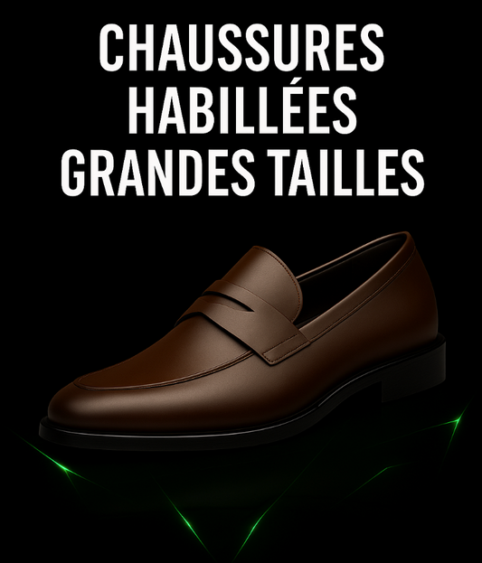 Mocassins élégants grandes tailles